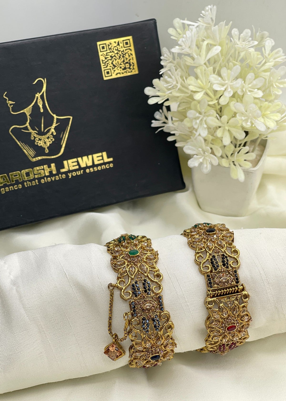 Shop the Sabreen Bangle from Zarosh Jewel