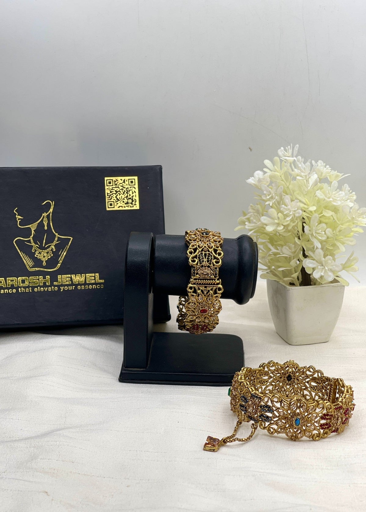 Shop the Sabreen Bangle from Zarosh Jewel