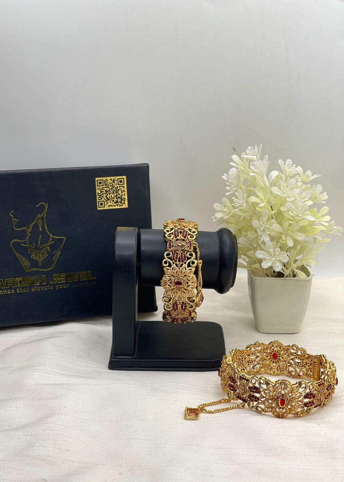 Shop the Sabreen Bangle from Zarosh Jewel