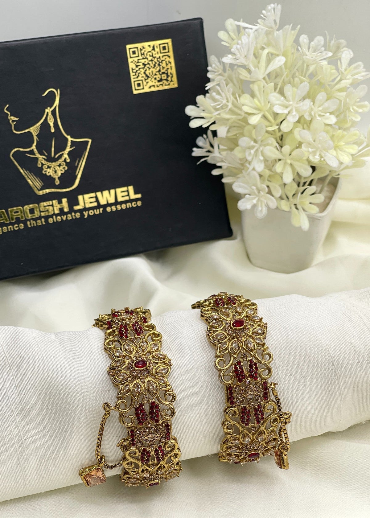 Shop the Sabreen Bangle from Zarosh Jewel