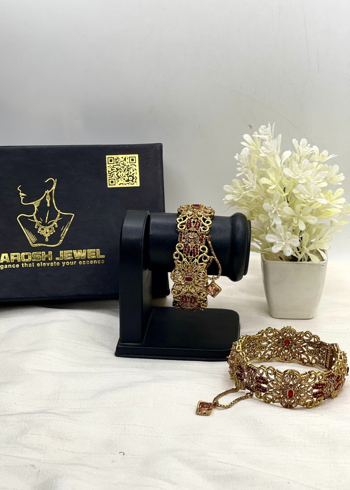 Shop the Sabreen Bangle from Zarosh Jewel
