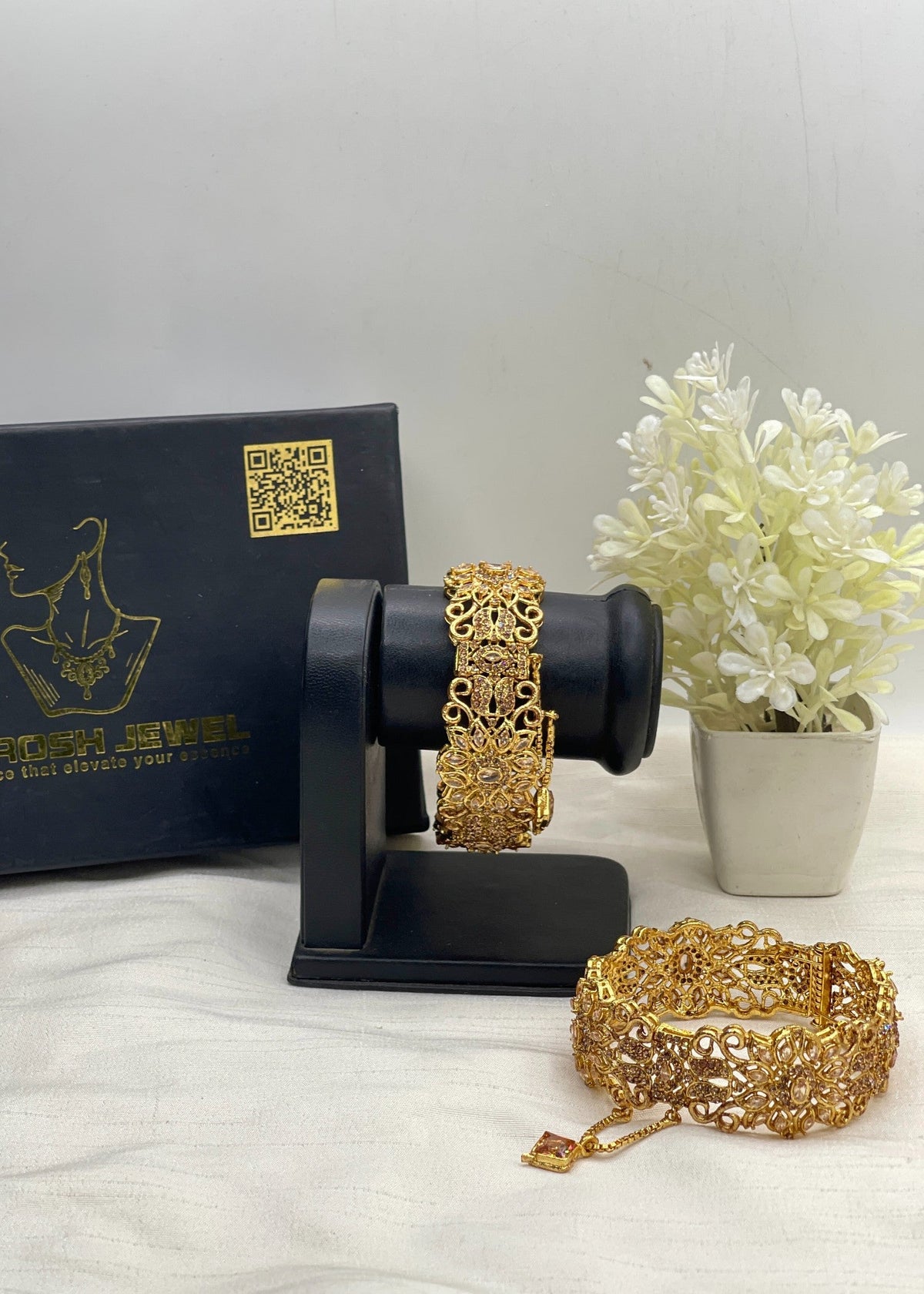 Shop the Sabreen Bangle from Zarosh Jewel