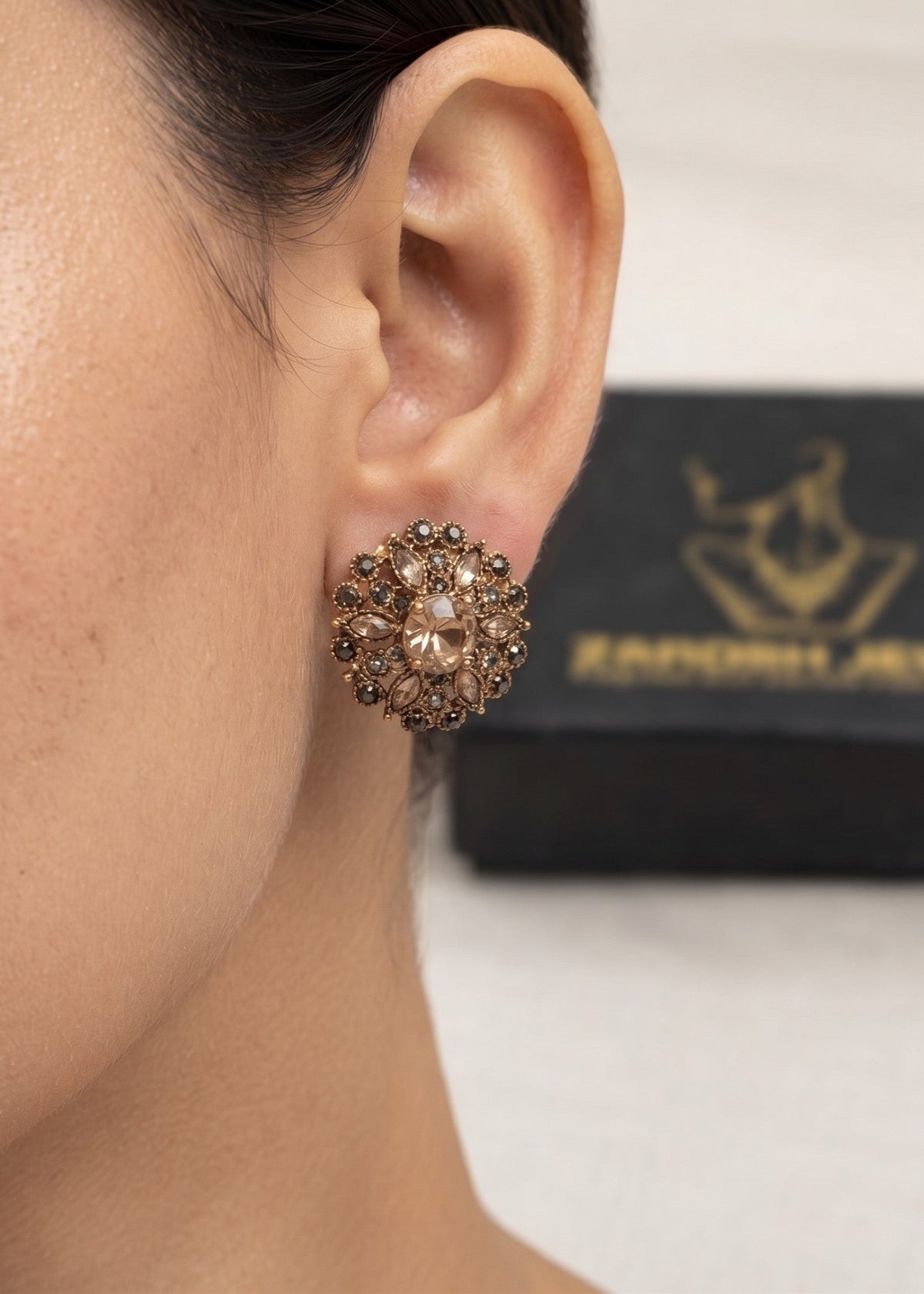 Shop the Sadia Traditional Earring from Zarosh Jewel