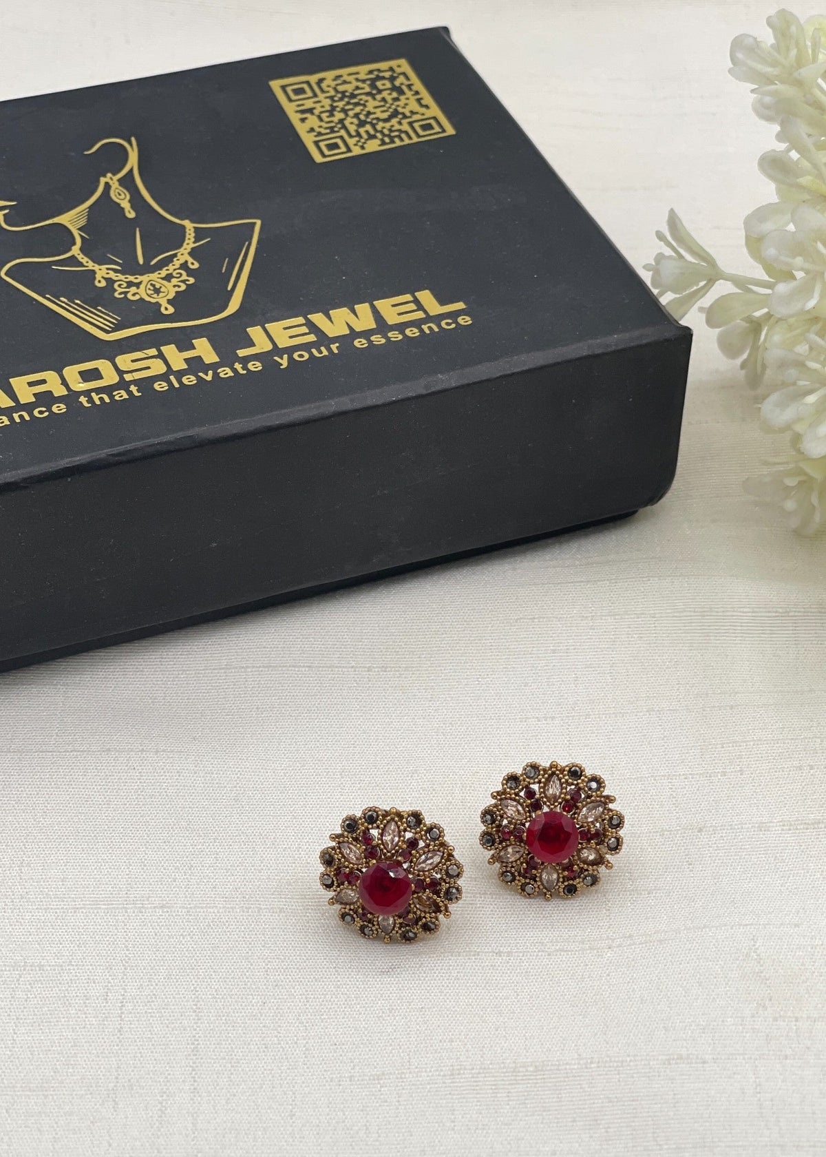 Shop the Sadia Traditional Earring from Zarosh Jewel