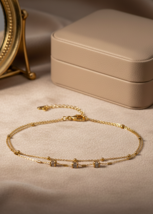 Shop the Safina Layered Bracelet from Zarosh Jewel