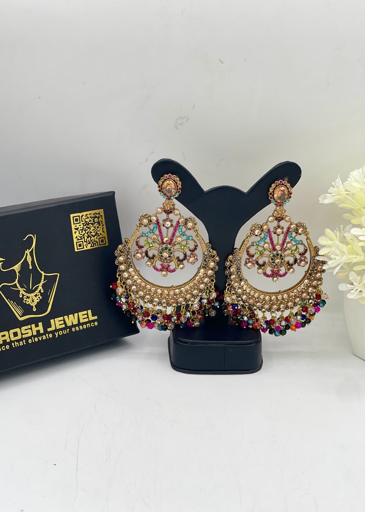 Shop the Sahla Heritage Earrings from Zarosh Jewel