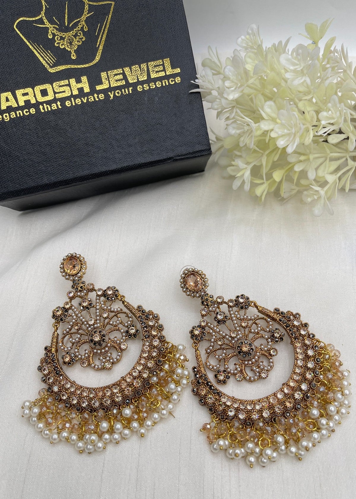Shop the Sahla Heritage Earrings from Zarosh Jewel