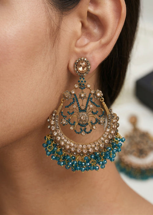 Shop the Sahla Heritage Earrings from Zarosh Jewel