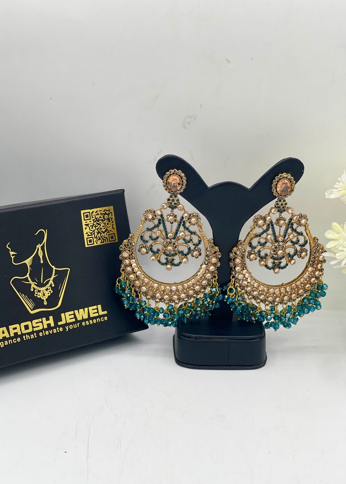 Shop the Sahla Heritage Earrings from Zarosh Jewel
