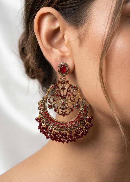 Shop the Sahla Heritage Earrings from Zarosh Jewel