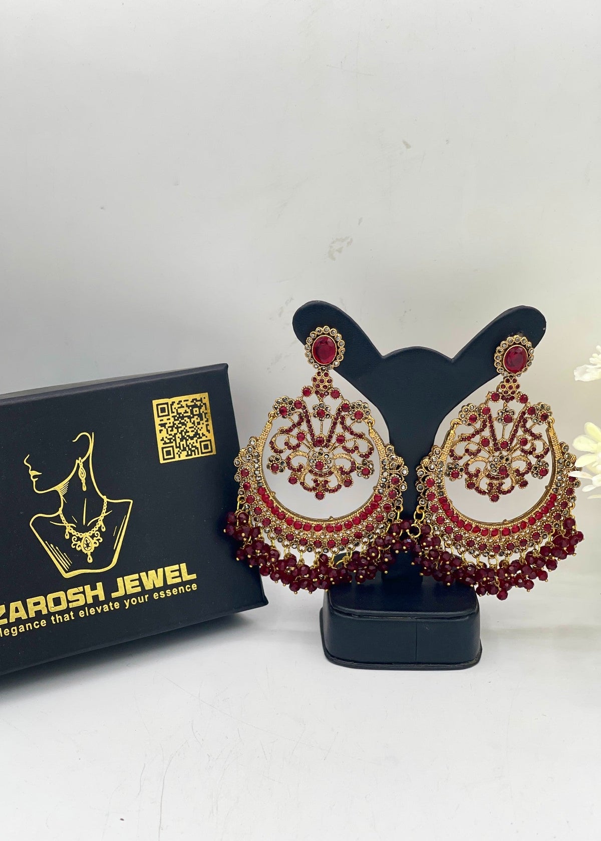 Shop the Sahla Heritage Earrings from Zarosh Jewel