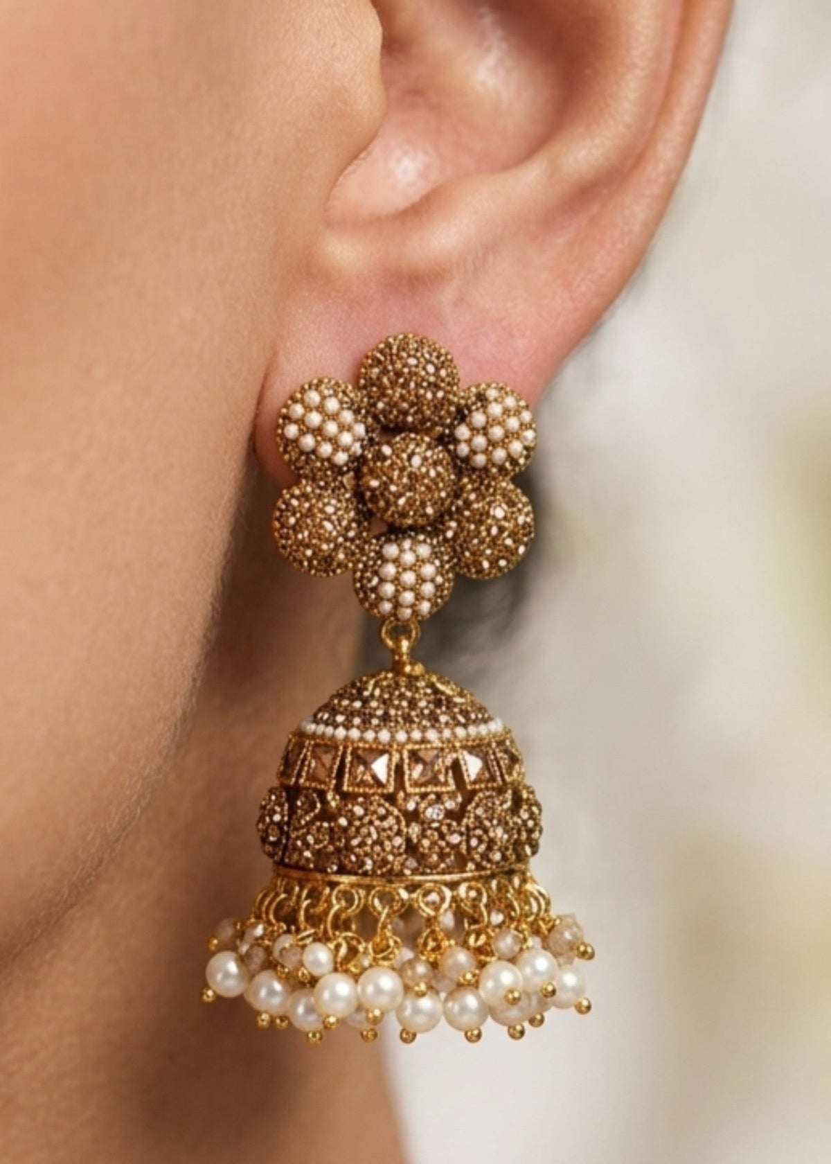 Shop the Saira Earring from Zarosh Jewel