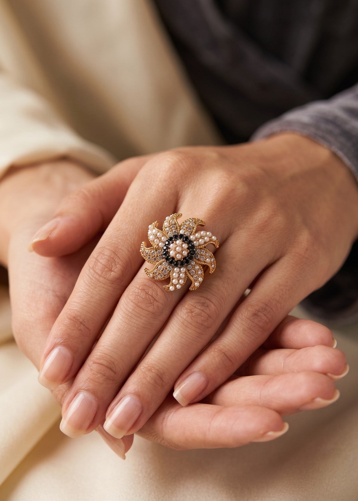 Shop the Sajida Premium Ring from Zarosh Jewel