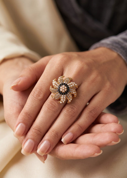 Shop the Sajida Premium Ring from Zarosh Jewel