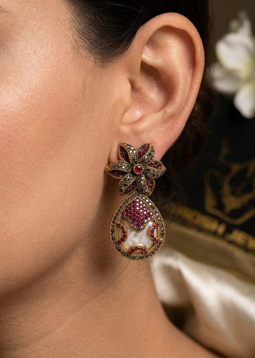 Shop the Salwa Earrings from Zarosh Jewel