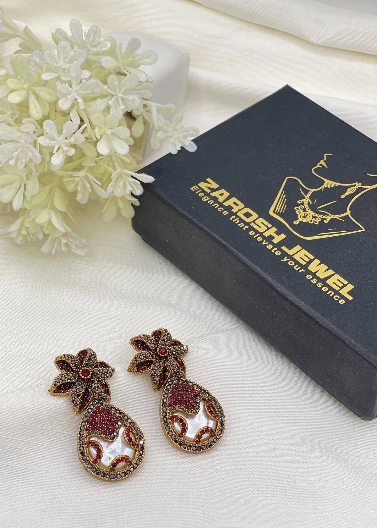 Shop the Salwa Earrings from Zarosh Jewel