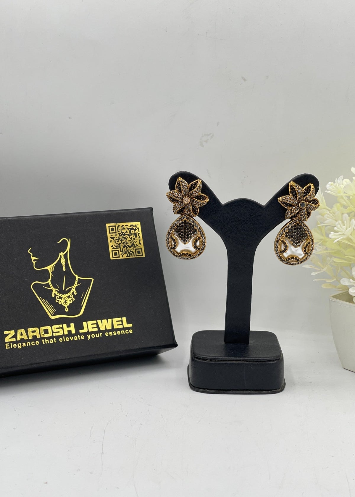 Shop the Salwa Earrings from Zarosh Jewel