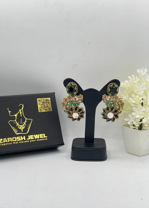 Shop the Sameeha Heritage Earrings from Zarosh Jewel
