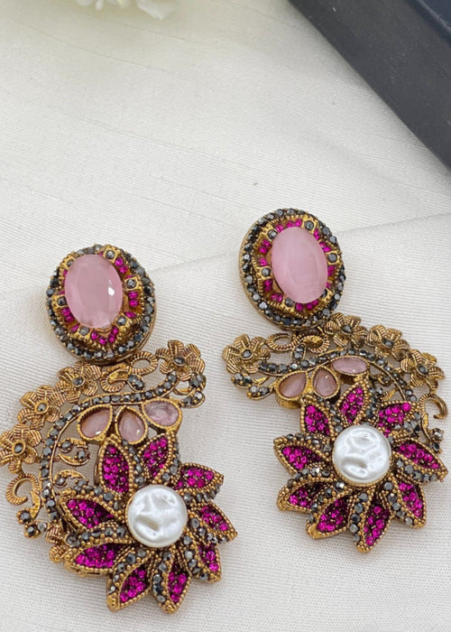 Shop the Sameeha Heritage Earrings from Zarosh Jewel