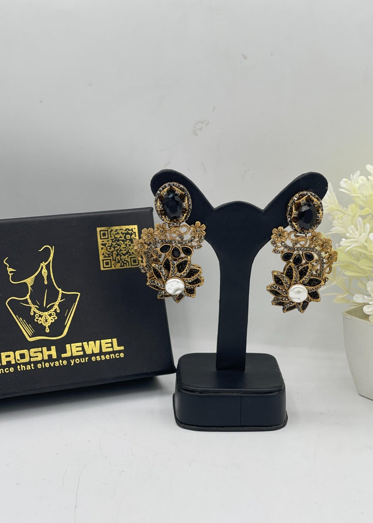 Shop the Sameeha Heritage Earrings from Zarosh Jewel