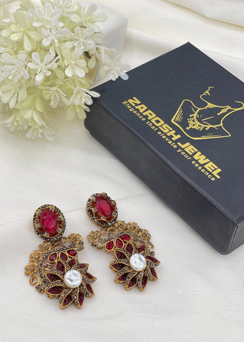 Shop the Sameeha Heritage Earrings from Zarosh Jewel