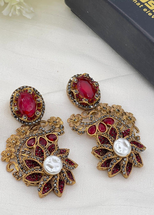 Shop the Sameeha Heritage Earrings from Zarosh Jewel