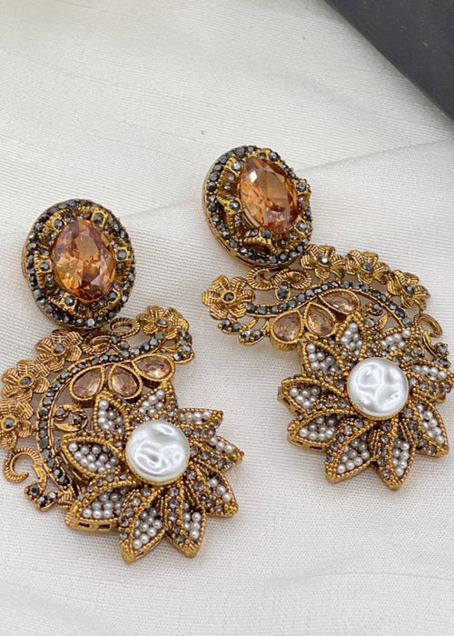 Shop the Sameeha Heritage Earrings from Zarosh Jewel