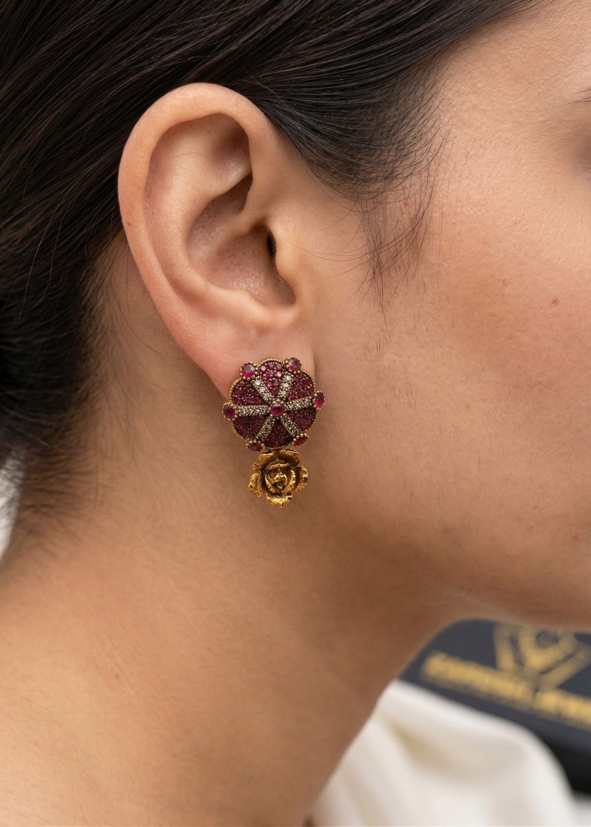 Shop the Samiya Heritage Earrings from Zarosh Jewel