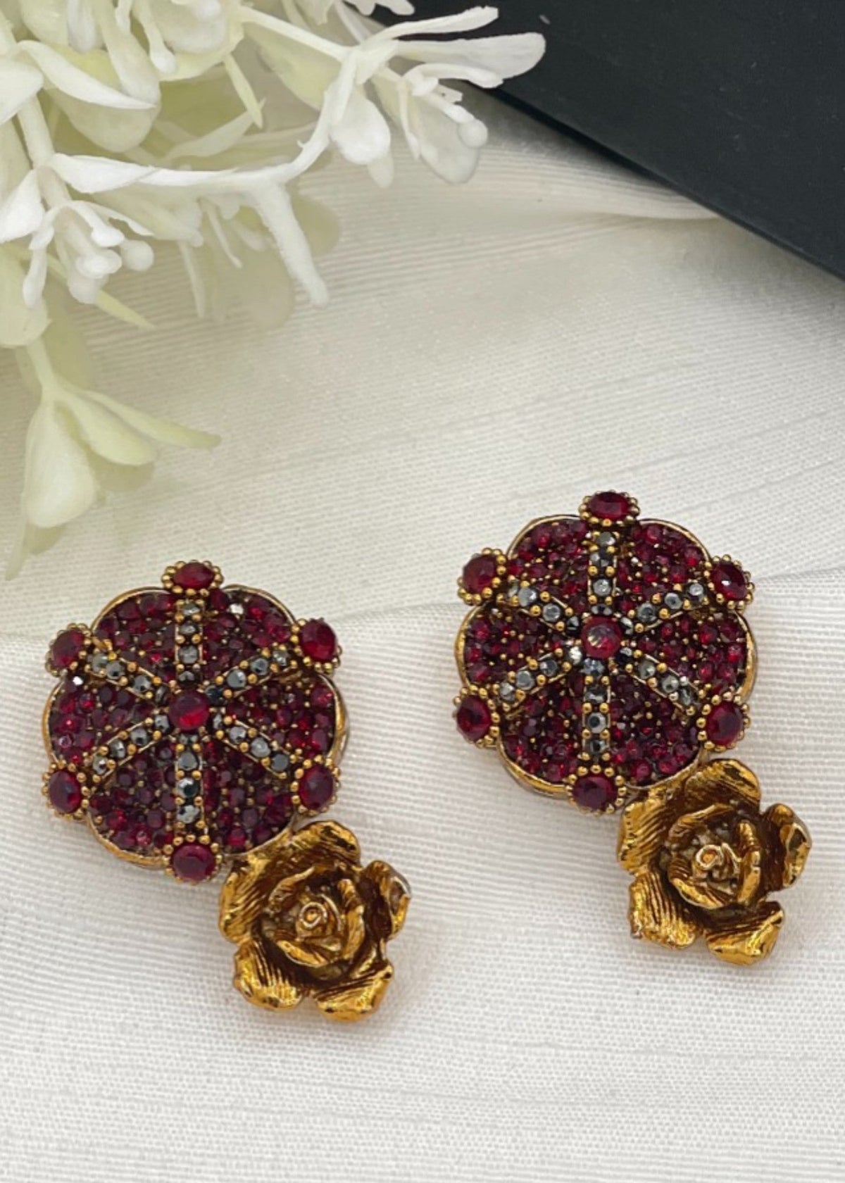 Shop the Samiya Heritage Earrings from Zarosh Jewel