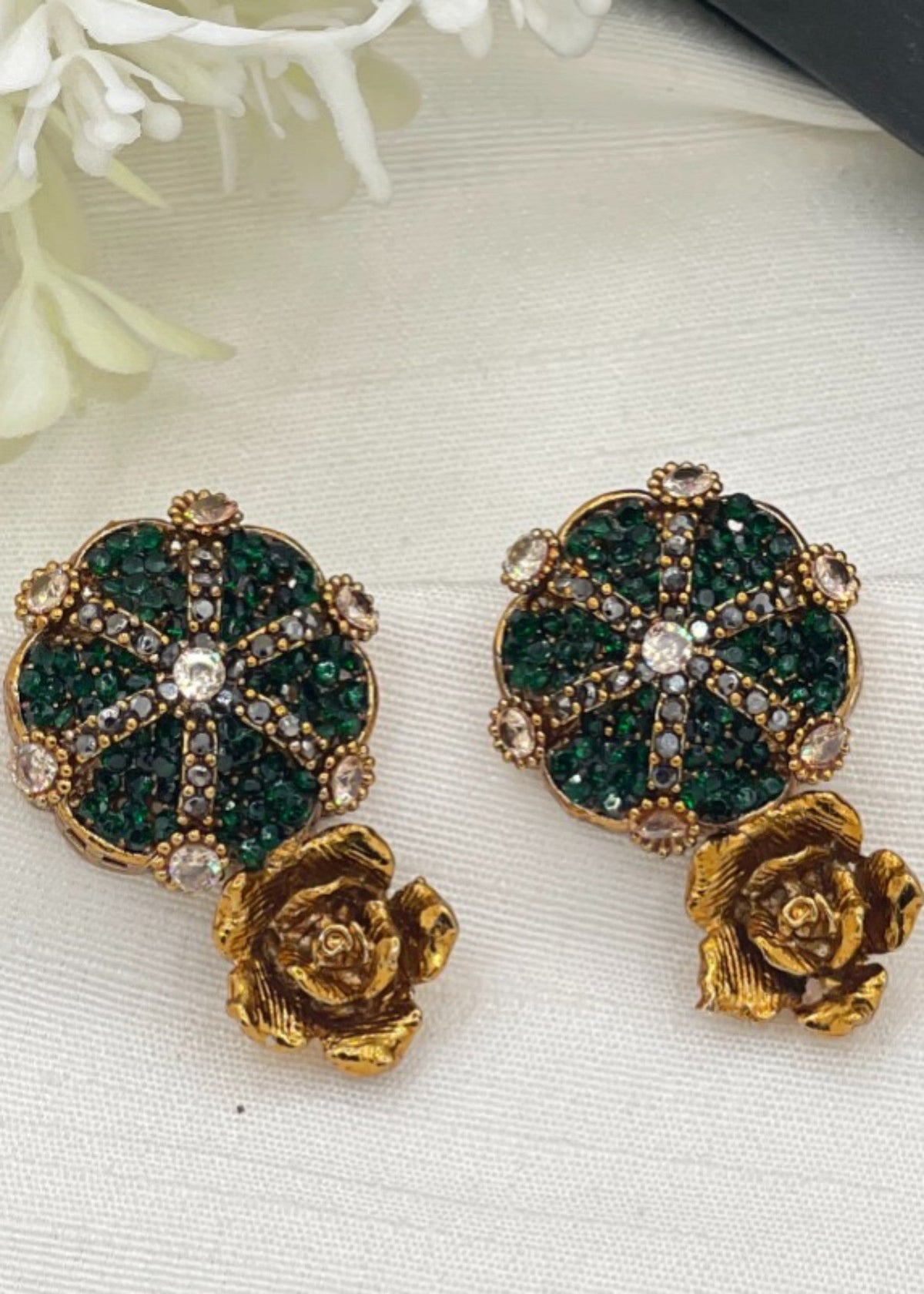 Shop the Samiya Heritage Earrings from Zarosh Jewel