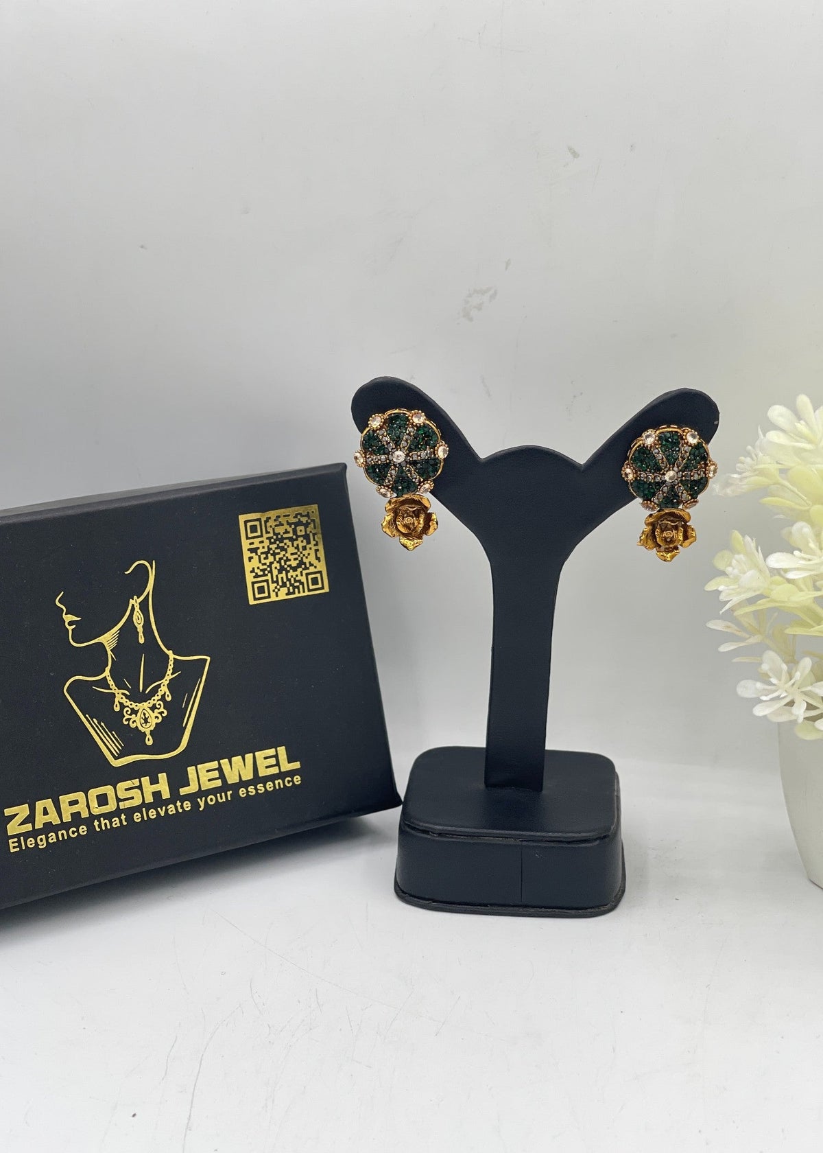 Shop the Samiya Heritage Earrings from Zarosh Jewel