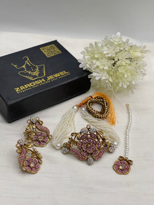 Shop the Samreen Choker Set from Zarosh Jewel