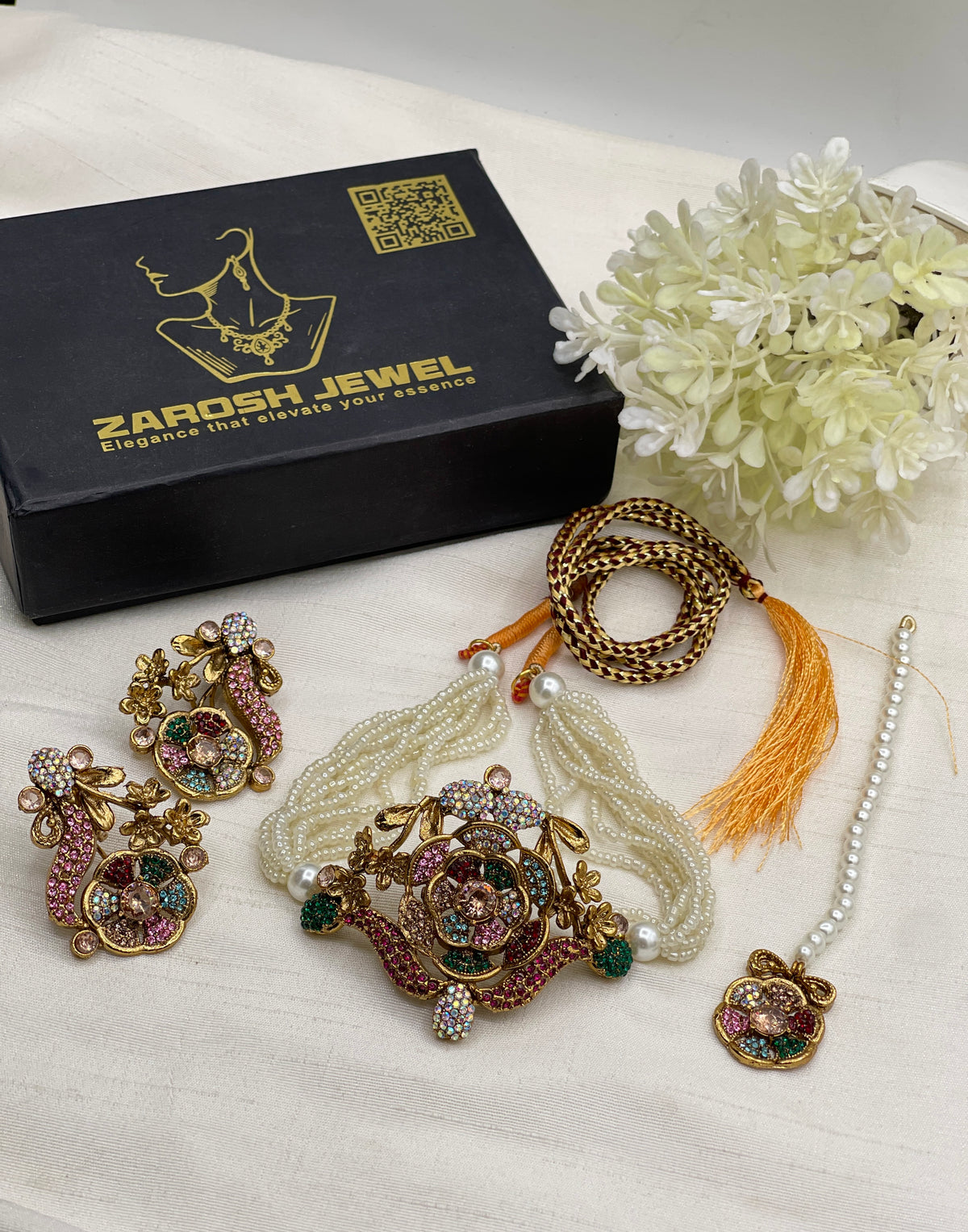 Shop the Samreen Choker Set from Zarosh Jewel
