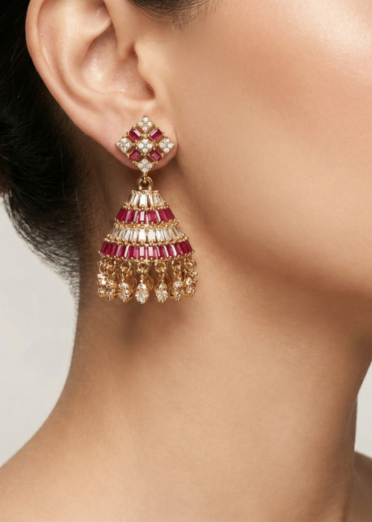 Shop the Sana Jhumkas from Zarosh Jewel