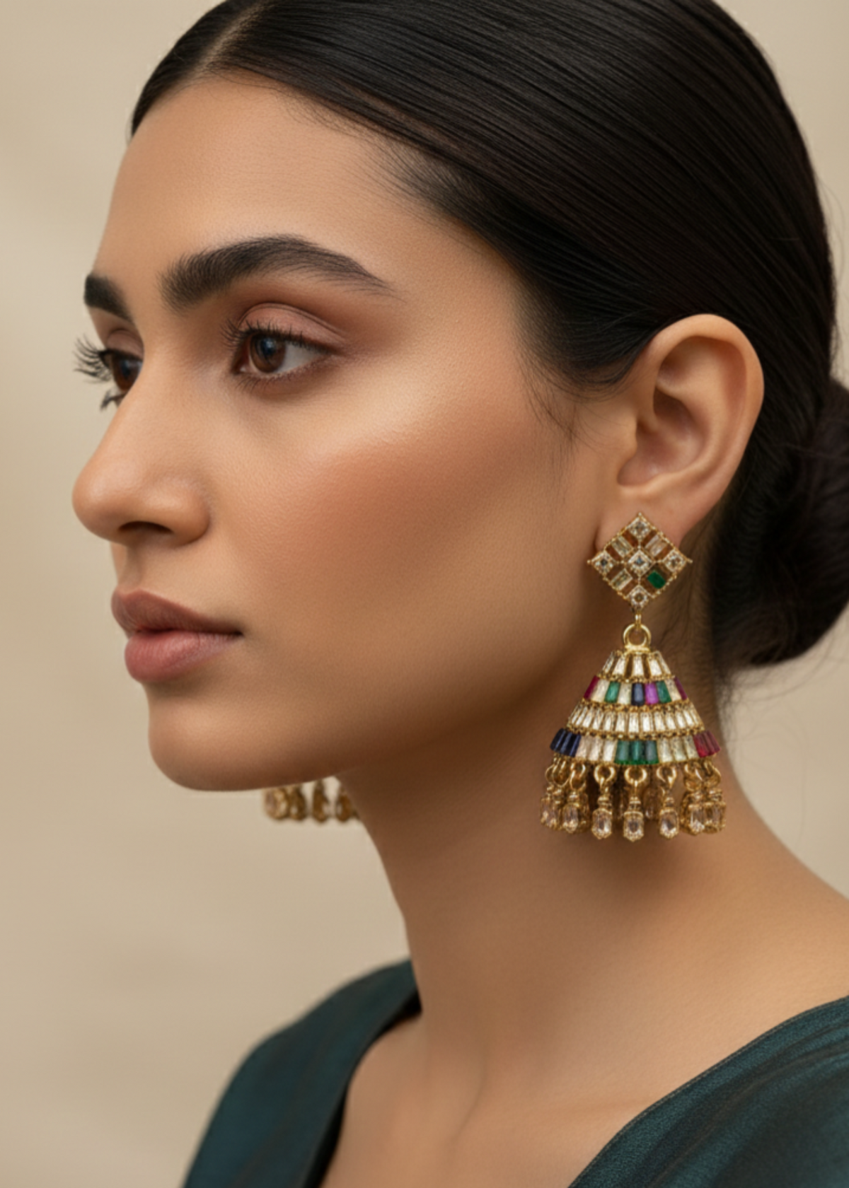 Shop the Sana Jhumkas from Zarosh Jewel