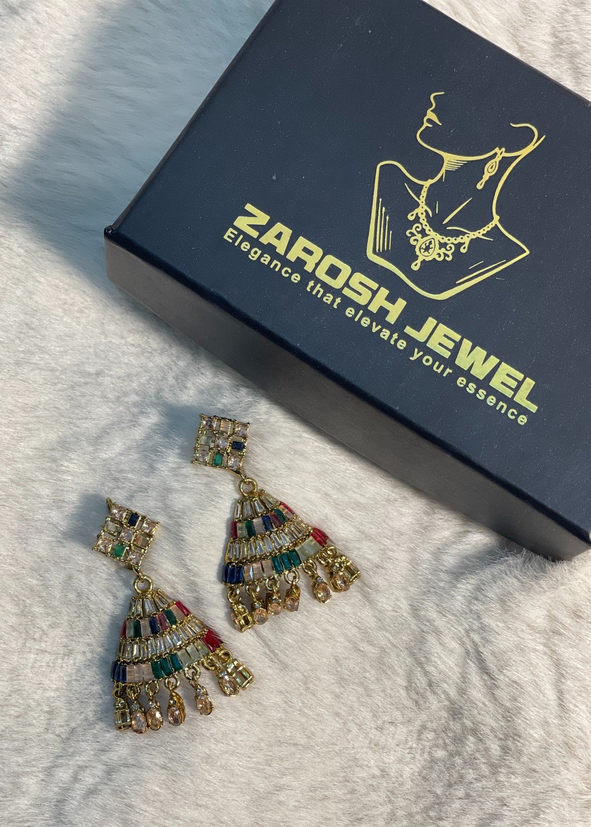 Shop the Sana Jhumkas from Zarosh Jewel