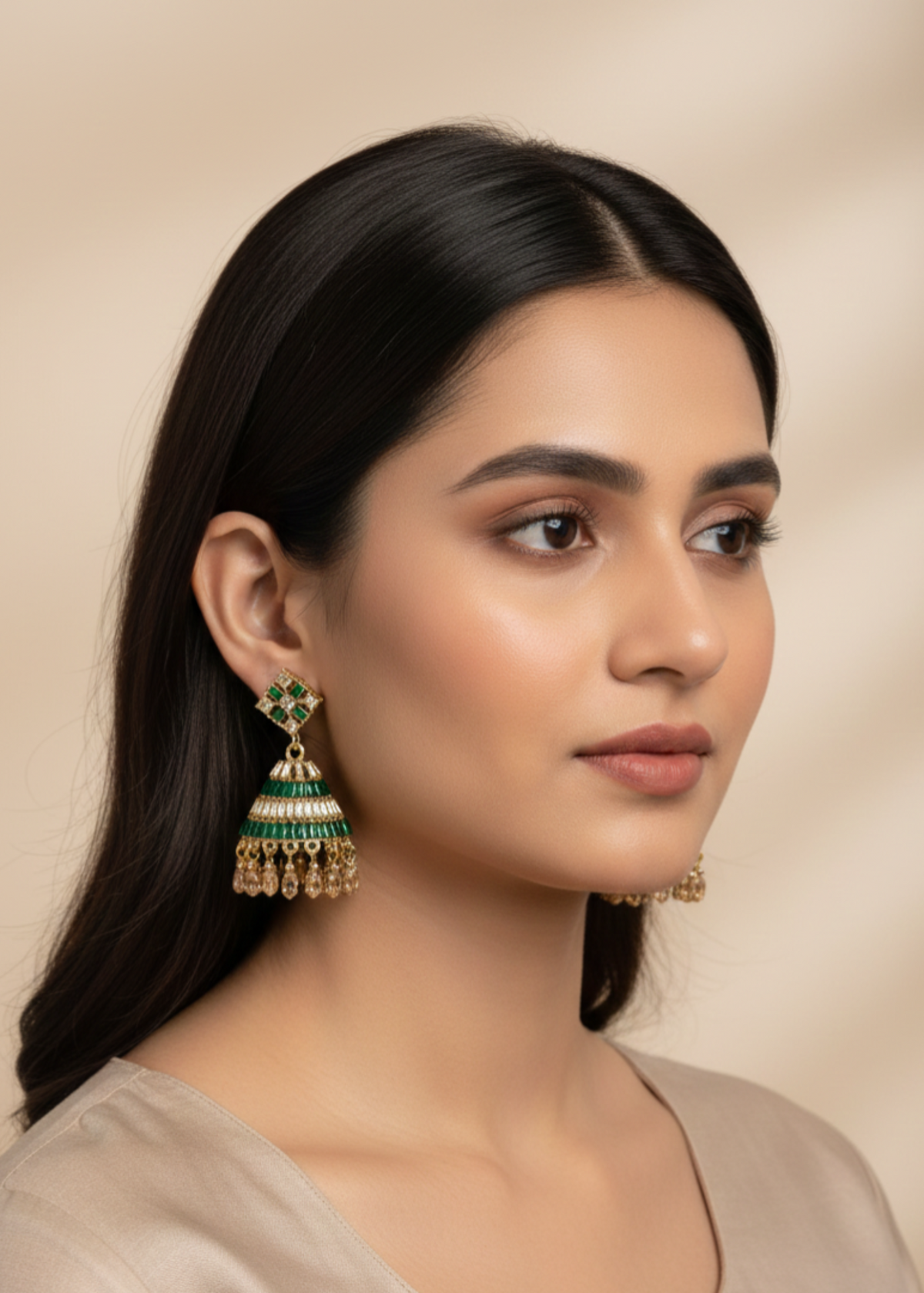 Shop the Sana Jhumkas from Zarosh Jewel