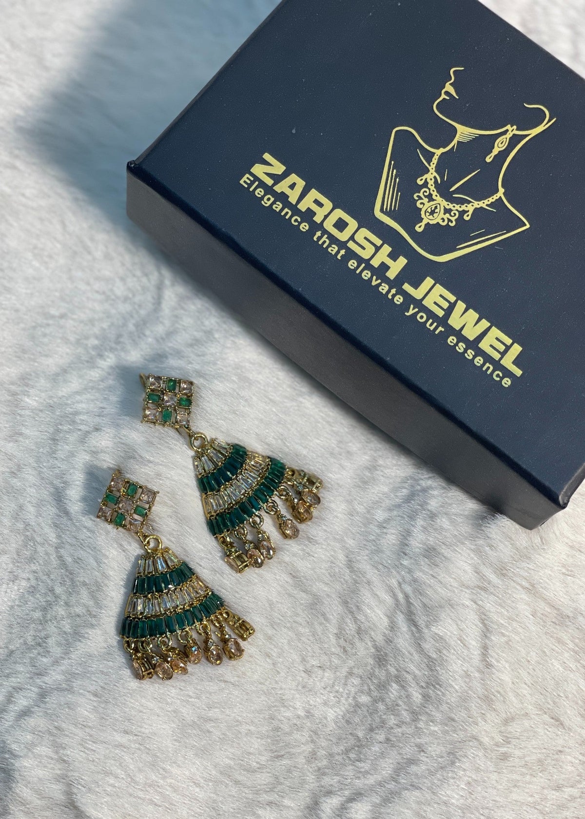 Shop the Sana Jhumkas from Zarosh Jewel