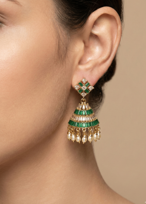 Shop the Sana Jhumkas from Zarosh Jewel