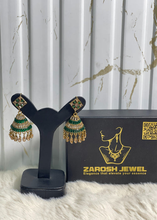 Shop the Sana Jhumkas from Zarosh Jewel