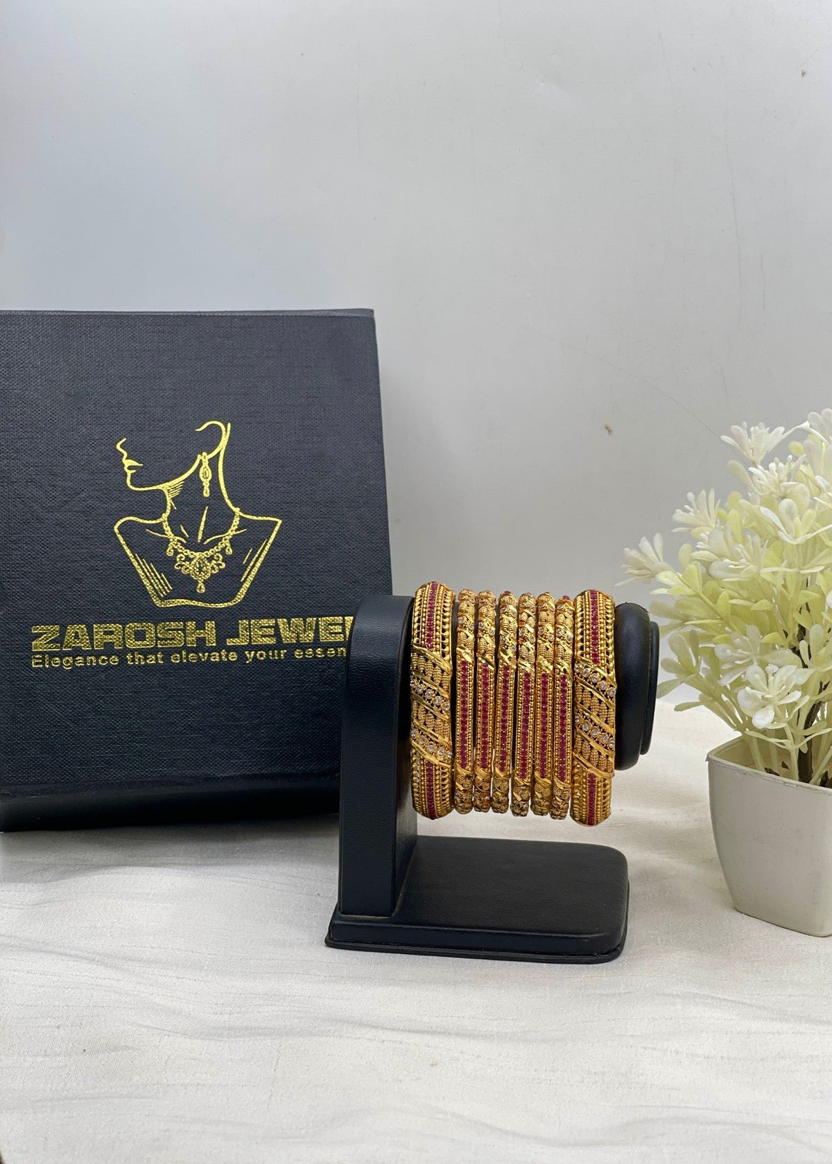 Shop the Sania Bangles from Zarosh Jewel