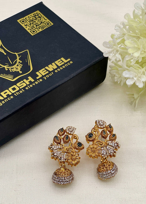 Shop the Sanobar Heritage Earring from Zarosh Jewel