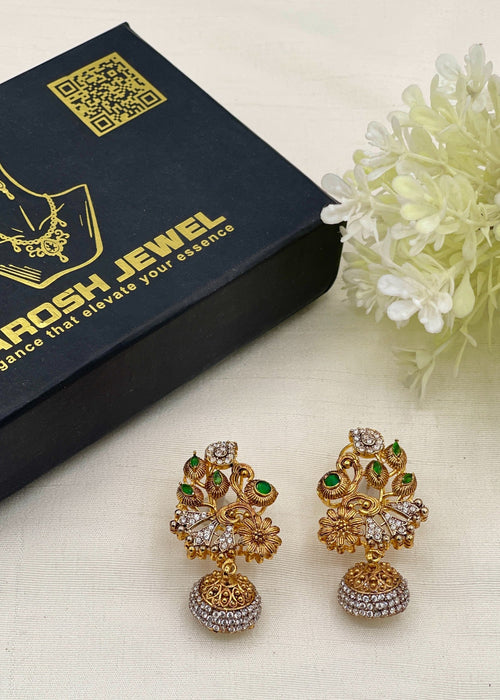 Shop the Sanobar Heritage Earring from Zarosh Jewel