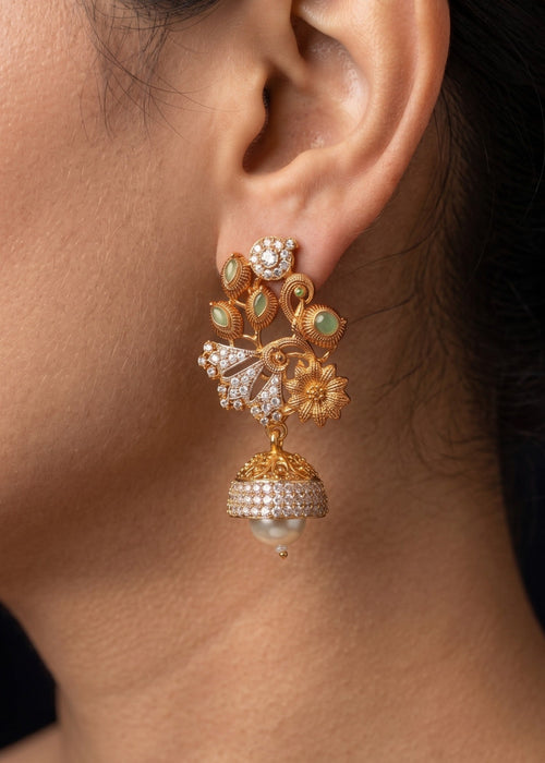 Shop the Sanobar Heritage Earring from Zarosh Jewel