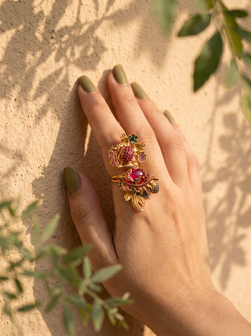 Shop the Sara Heritage Ring from Zarosh Jewel