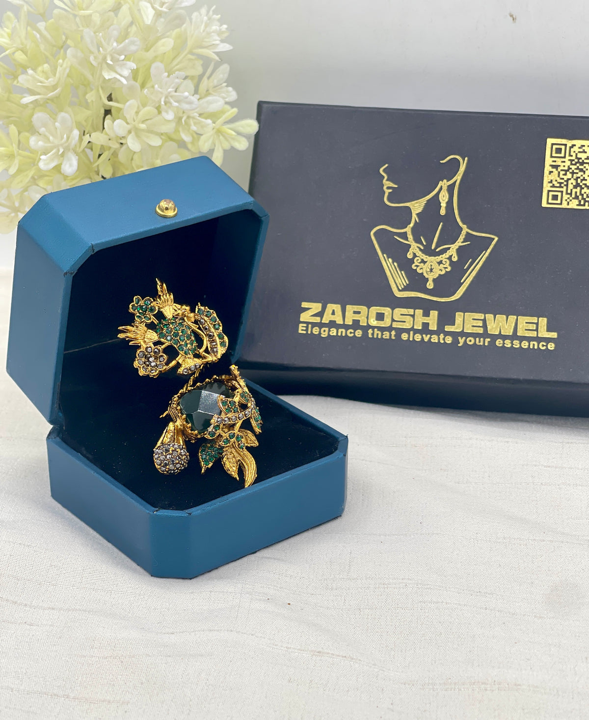 Shop the Sara Heritage Ring from Zarosh Jewel