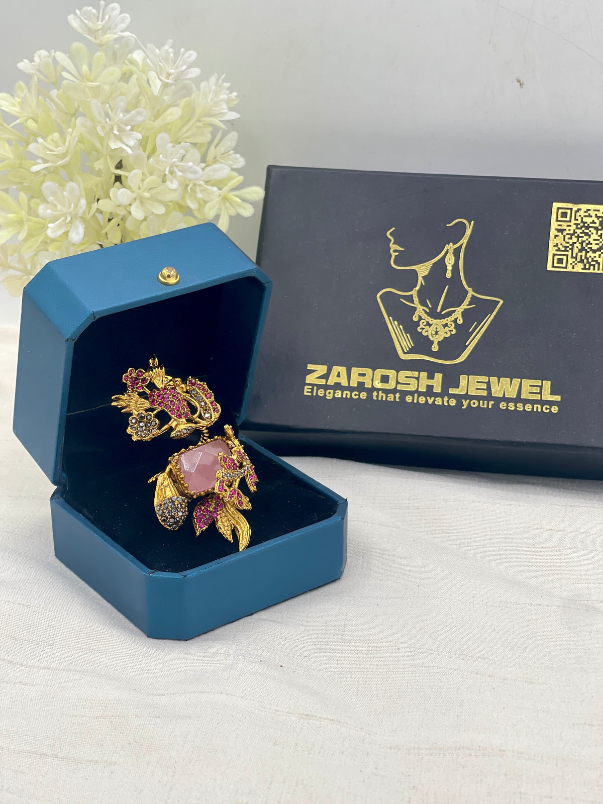 Shop the Sara Heritage Ring from Zarosh Jewel