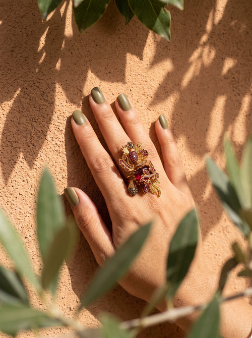 Shop the Sara Heritage Ring from Zarosh Jewel