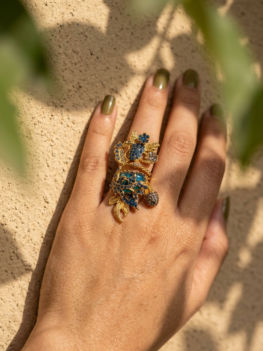 Shop the Sara Heritage Ring from Zarosh Jewel