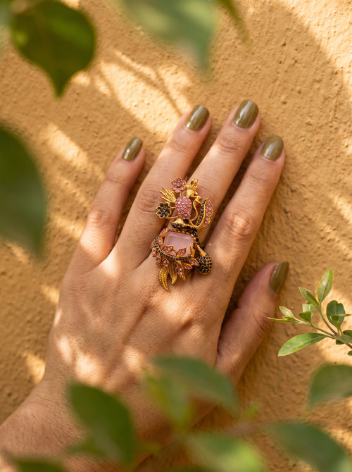 Shop the Sara Heritage Ring from Zarosh Jewel